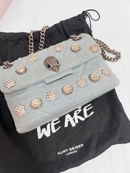 100% new real blue jeans Kurt geiger bag