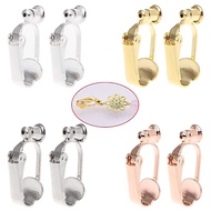LUM Clip-on Earring Converter with Easy Open Loop for Hypoallergenic Earring Clip
