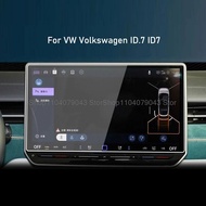 Tempered glass Screen Protector For VW Volkswagen ID.7 ID7 2024 15 Inch Car infotainment GPS Navigat
