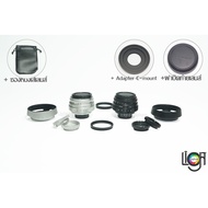 Fujian 25mm F1.8 mark II [Large Set] Lens Melting Behind Clear Face After Blur In Casual Stage