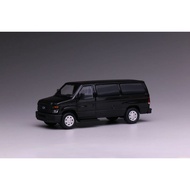 596 Model 1:64 Ford E-Series Vans Black