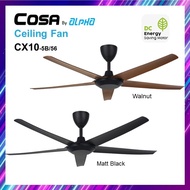 ALPHA COSA 56" Ceiling Fan CX10 ABS Blade DC MOTOR 12 SPEED / Kipas Siling syiling