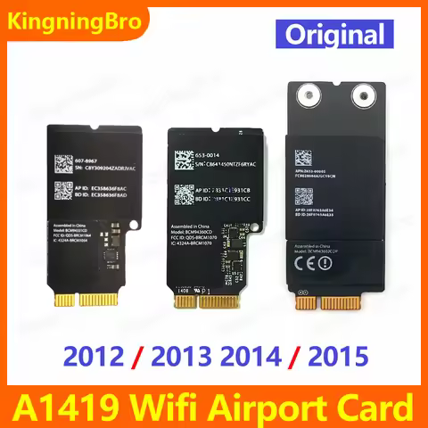 Original For Apple iMac 27" Bluetooth Wifi Airport Card BCM94360CD BCM943602CDP A1419 2012 2013 2014
