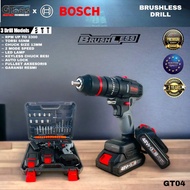 ready Bor cordless BOSCH 48V 13mm brushless baterai GT04 impact drill