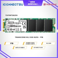 Transcend 1TB SATA III 6Gb/s 3D NAND M.2 2280 SSD - TS1TMTS825S