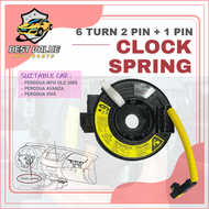 💫MALAYSIA READY STOCK💫PERODUA MYVI OLD 05 VIVA AVANZA CLOCK SPRING SPIRAL STEERING CABLE SWITCH AIR 