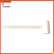 soulmate|  5Pcs Mini Wooden Unpainted Hammer Mallet Pounding Gavel Kids Educational Toy