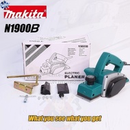 กบไสไม้ไฟฟ้า MAKITA รุ่น 1900B 3 นิ้ว  กำลัง 750W กินลึก 2mm แถมฟรีใบกบ 4ใบ Electric Wood Planer คุณ