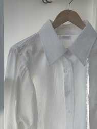 Cloudii 1st Collection : Let’s Fluff ! JOLIN SHIRT  เสื้อเชิ้ตลายทางทรงโอเวอร์ไซส์