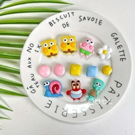 crocs jibbitz crocs charm Cute Cartoon Hole Shoes Accessories Buckle diy Detachable Shoe Accessories