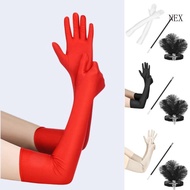 NEX Vintage Flapper Costume 1920s Women Costume Headwear Feathers Headbands