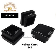 (50 PCS) Karet Hollow Holo 3x3 Karet Kaki Kursi Meja Holo