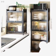 kitchen organizer✟NETEL Kitchen Rack  Pull-out multifunctional rack Dish Racks Enclosed Dish Racks M