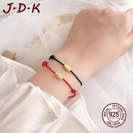 JDK Tali Hitam Emas Gelang Beras Kecil Untuk Pasangan Pria Dan Wanita