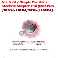 Air Nail / Staple for Air / Electric Stapler Pin 5000PCS (1008J/1010J/1016J/1022J)
