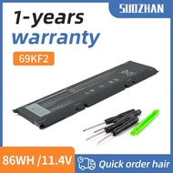 SUOZHAN Battery Suitable for Dell Alienware, 69KF2, 8FCTC, 70N2F, Dell Alienware M15 M17 R3 XPS 15 9