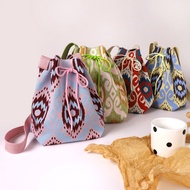 Beg Baldi Corak Adelais Beg Baldi Cenderamata Gaya Etnik Xinjiang Beg Bahu Kapasiti Besar