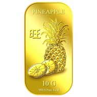 999.9 Pure Gold | 10g Prosperity Pineapple (Series 3) Gold Bar
