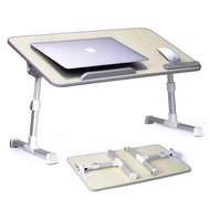 Xgear A8 Foldable Laptop Bed Desk Table Desk Adjustable Height USB Cooling Fan