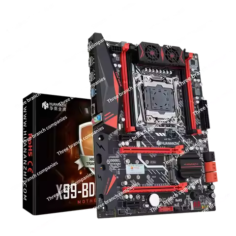 X99 Main Board CPU Set E5 2666V3 2680V4 Desktop Computer More Open