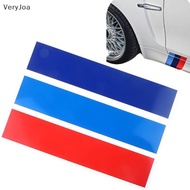 [Very] 1/3/5 Sets Personalized Car Decoration PVC M Stripe Color Grill Stier For 1 3 5 X1 X3 X5 Seri