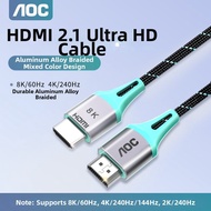 AOC | High Speed 8K 240Hz HDMI Cable For TV Monitor Projector