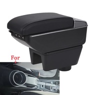 For Seat Ibiza Armrest Box For Seat Ibiza 6j Ibiza 6L Car Armrest Auto Storage Box Retrofit parts In