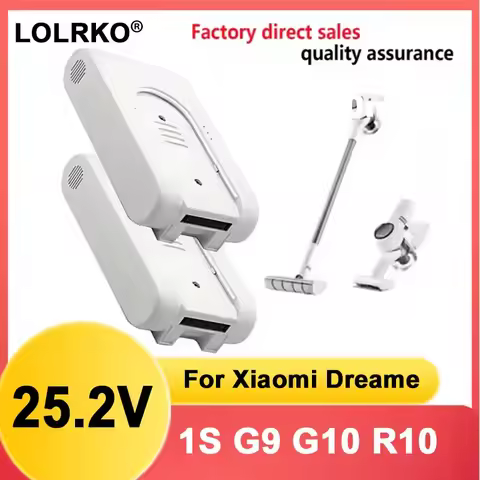 NEW For Xiaomi G9 G10 1S R10 Vacuum Cleaner Parts Lithium Ion Battery Pack 25.2V 5000mAh P2046-7S1P-