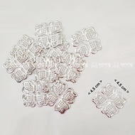 10 Pcs Hiasan Dulang Mewah | Besi Hiasan Klasik | Dulang Hantaran Decoration | Diy Dulang Kahwin Tun