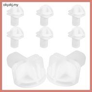 🧂 8pcs Plastic Wire Cube Connectors for Storage Shelving