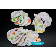 *Ready Stock* baby anti-scratch gloves, Cute Cartoon hand glove for newborn 0-6-12 months Sarung Tangan