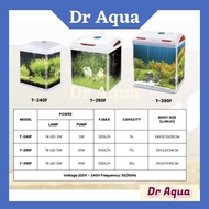 SOBO Mini Aquarium Set Complete T-240F pam filter Led Light lamp Lampu NEON Gapi GOLDFISH GUPPY BETT