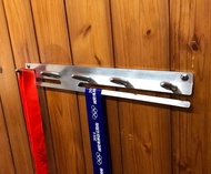 ＊獨樹一格＊特製風格掛勾，世面少見排勾，萬用架可吊掛小物，或當衣物架，也可以作為獎牌架，304不銹鋼製掛鈎架