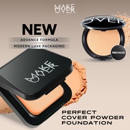 MAKE OVER Perfect Cover Powder Foundation Mini - TWC two way cake and Blur Powder 16H Blurring