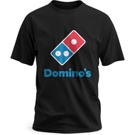 KEMEJA Dominos T-Shirt Women Pizza Event Essential Tee Sleeve Big Girls T-Shirt Friend Short T Shirt