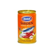 Gaga Sarden Sambal Balado Ikan Sarden dalam Kaleng