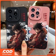 Case for Honor X9C X7C X8C X9A X9B X7B X8B X7A X5B Honor 400 Fashionable anime red Luffy shockproof 