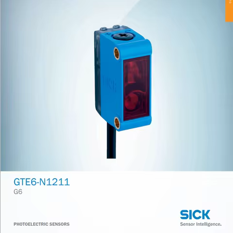 Sick Diffuse Reflection Photoelectric Sensor GTE6-N1211 Order Number 1050713 Photoelectric Switch IN