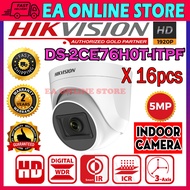 HIK HIKVISION 5MP 3K 1920P Full HD Indoor IR INFRARED Dome TVI 5.0MP Camera X16PCS DS-2CE76H0T-ITPF 
