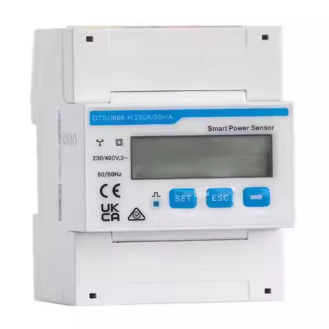 Smart Power Sensor Smart Meter Three-Phase Anti-Reverse Flow Smart Meter DTSU666-H 250A-50mA For Hua