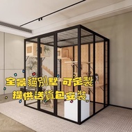 定制全景玻璃貓櫃貓別墅Panoramic Cat Villa 大型豪華超大貓籠貓咪屋寵物店#全景貓別墅#Panoramic Cat Villa
