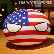 Tàu Miễn Phí 10Cm 30Cm Nước Bóng Đồ Chơi Mặt Dây Chuyền Sang Trọng Polandball Con Búp Bê Sang Trọng