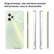 Casing Realme C35 Transparent Case For Realme9 Pro+ 8 7 6 5 X70 X60 X50 Pro Plus 5G 9i 8i 7i 6i 5i 5