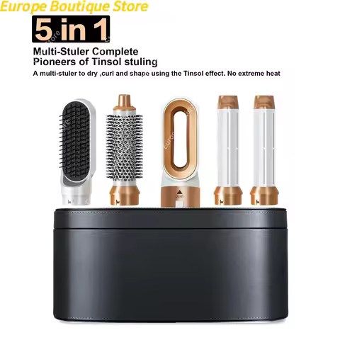Professional 5 in 1 Hair Dryer Hot Air Comb Curler For Dyson Airwrap Hair Dryer Styling Tool Hair St