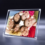 Acrylic Frame with Steel Rod | Photo Frame | A4 Certificate Frame | 4R-A4