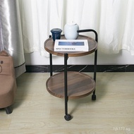 Hotel Mobile Dining Restaurant Living Room Coffee Table Simple Home Creative Corner Table Balcony Tr