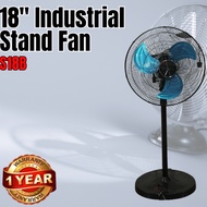 MAHITA Stand Fan 18 inch  Metal Fan / Kipas Dinding / Kipas Besi / Kipas Angin