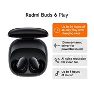 Redmi Buds 6 Play | Bluetooth 5.4 | IPX4 | 36 Hours Battery Life | Super Lightweight TWS Earbuds