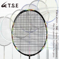 TSE Badminton Racket Carbon Fiber Prism 100B 21-25LBS 85G 4U