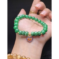 Feng Shui Bracelets mix Green Jade Stone Accessories